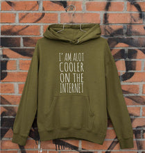 Load image into Gallery viewer, Internet Unisex Hoodie for Men/Women-Olive Green-Ektarfa.online

