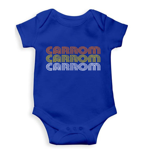 Carrom Kids Romper For Baby Boy/Girl-Royal Blue-Ektarfa.online