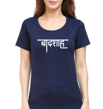 Load image into Gallery viewer, Badshah T-Shirt for Women-Navy Blue-Ektarfa.online
