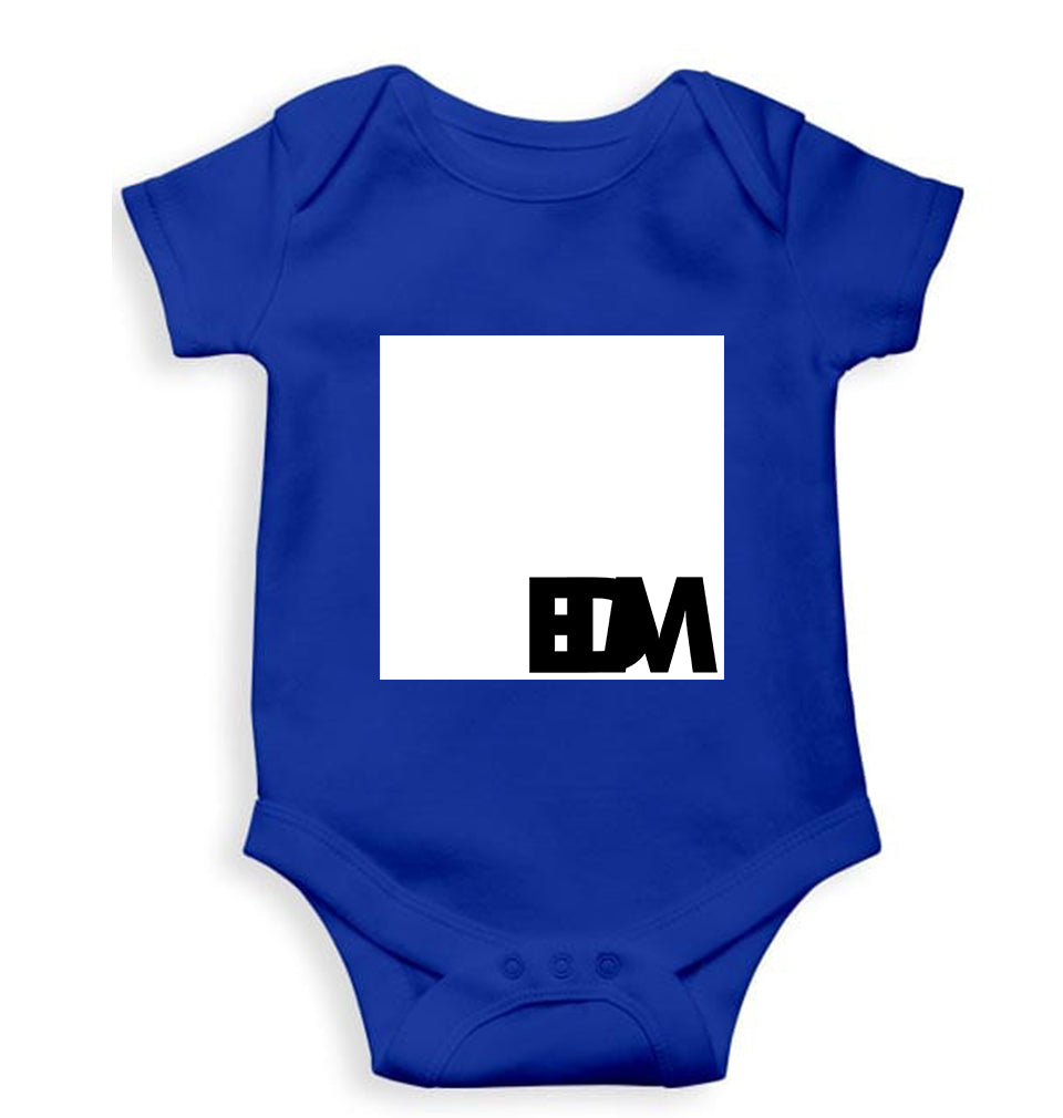 EDM Kids Romper For Baby Boy/Girl-0-5 Months(18 Inches)-Royal Blue-Ektarfa.online