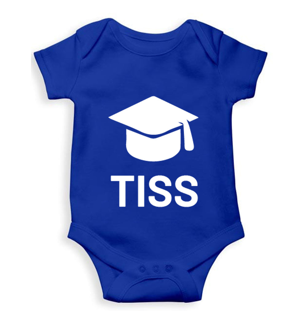 Tata Institute of Social Sciences (TISS) Kids Romper For Baby Boy/Girl-0-5 Months(18 Inches)-Royal Blue-Ektarfa.online