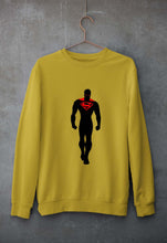 Load image into Gallery viewer, Superman Superhero Unisex Sweatshirt for Men/Women-Mustard yellow-Ektarfa.online
