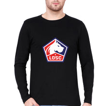 Load image into Gallery viewer, Lille Full Sleeves T-Shirt for Men-Black-Ektarfa.online
