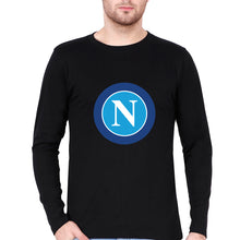 Load image into Gallery viewer, Napoli Full Sleeves T-Shirt for Men-Black-Ektarfa.online
