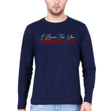 Load image into Gallery viewer, Bridgerton Full Sleeves T-Shirt for Men-Navy Blue-Ektarfa.online
