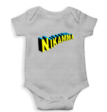 Load image into Gallery viewer, Nikamma Kids Romper For Baby Boy/Girl-Grey-Ektarfa.online
