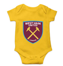 Load image into Gallery viewer, West-Ham Kids Romper For Baby Boy/Girl-Yellow-Ektarfa.online
