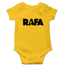 Load image into Gallery viewer, Rafael Nadal (RAFA) Kids Romper For Baby Boy/Girl-0-5 Months(18 Inches)-Yellow-Ektarfa.online
