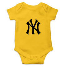 Load image into Gallery viewer, New York Yankees Kids Romper For Baby Boy/Girl-0-5 Months(18 Inches)-Yellow-Ektarfa.online
