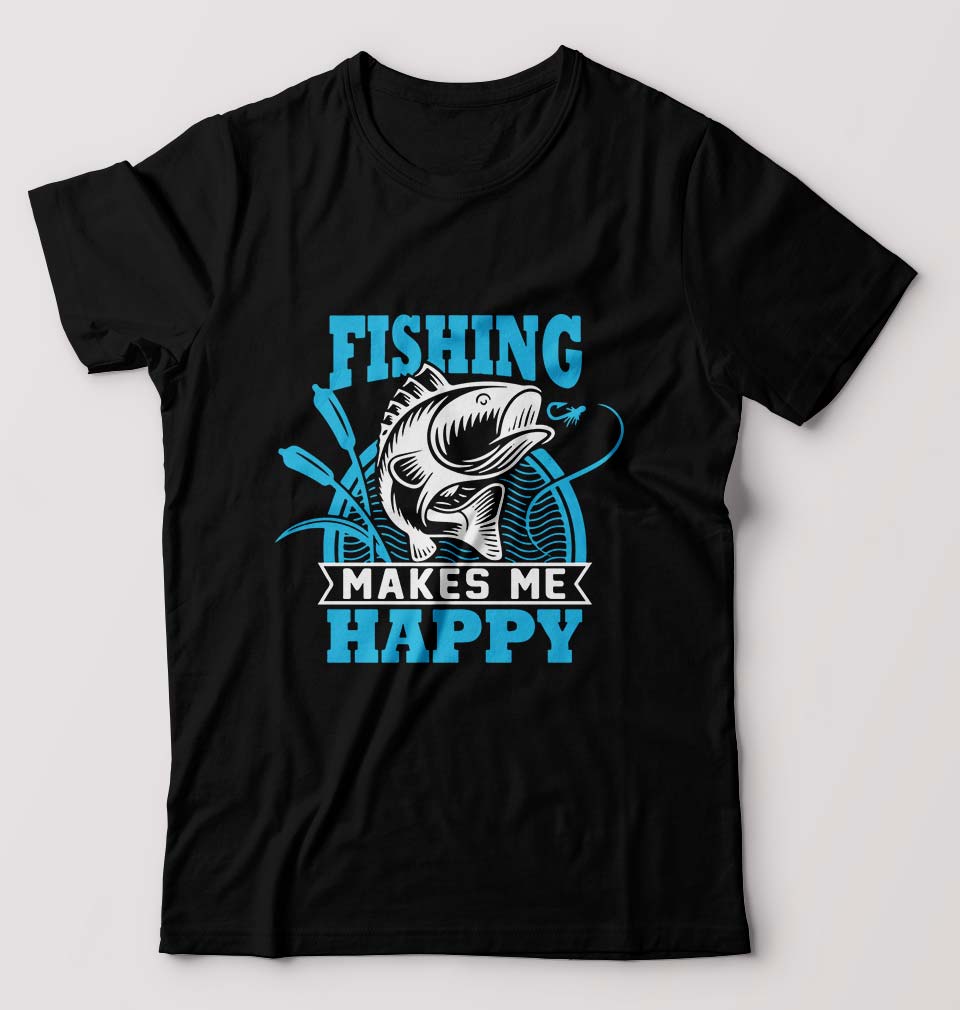 Fishing T-Shirt for Men-Black-Ektarfa.online