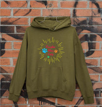 Load image into Gallery viewer, Dog Positive Vibes Unisex Hoodie for Men/Women-Olive Green-Ektarfa.online

