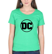 Load image into Gallery viewer, DC T-Shirt for Women-XS(32 Inches)-flag green-Ektarfa.online
