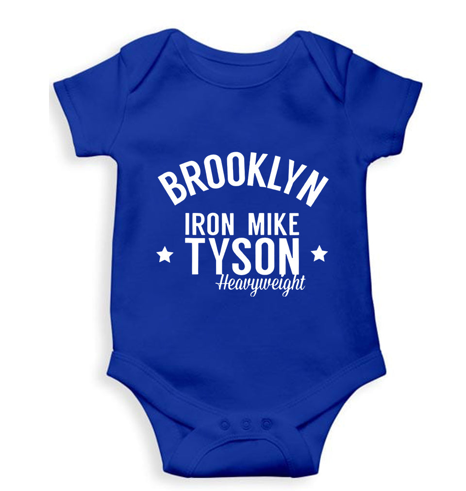 Mike Tyson Kids Romper For Baby Boy/Girl-0-5 Months(18 Inches)-Royal Blue-Ektarfa.online