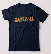 Load image into Gallery viewer, Baseball T-Shirt for Men-Navy Blue-Ektarfa.online
