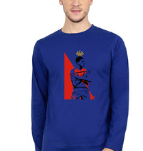 Load image into Gallery viewer, Kylian Mbappé Full Sleeves T-Shirt for Men-Royal Blue-Ektarfa.online
