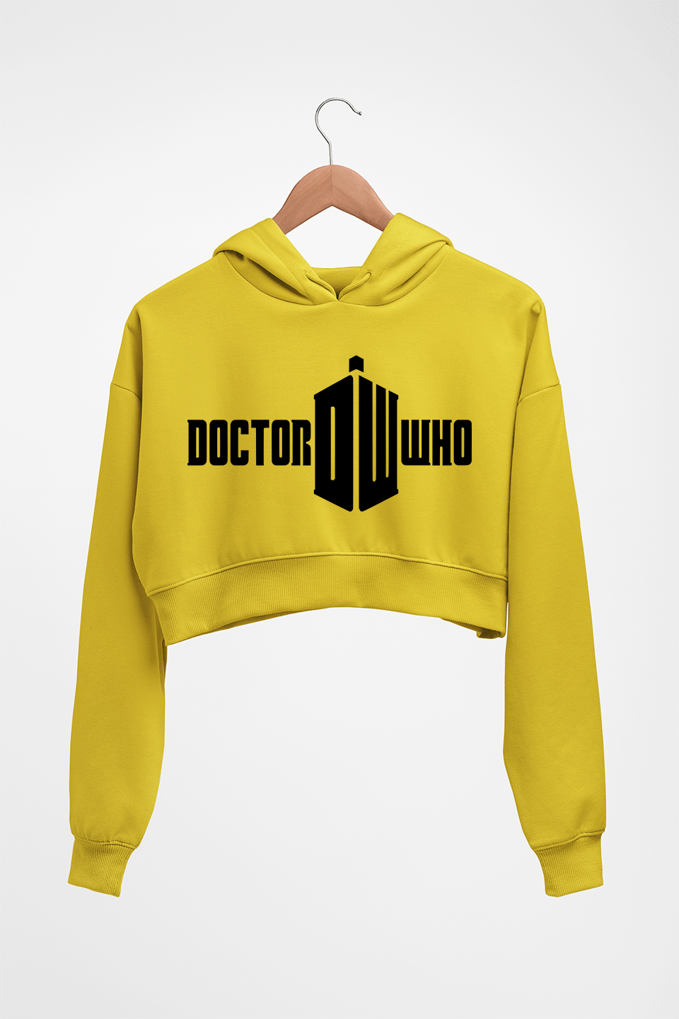 Doctor Who Crop HOODIE FOR WOMEN
