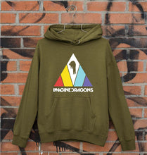 Load image into Gallery viewer, Imagine Dragons Unisex Hoodie for Men/Women-S(40 Inches)-Olive Green-Ektarfa.online
