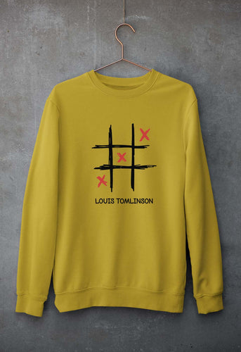 Louis Tomlinson Unisex Sweatshirt for Men/Women-Mustard Yellow-Ektarfa.online