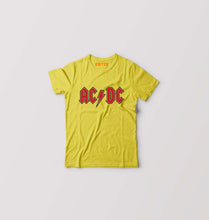 Load image into Gallery viewer, ACDC Kids T-Shirt for Boy/Girl-0-1 Year(20 Inches)-Yellow-Ektarfa.online
