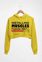 Load image into Gallery viewer, Gym Crop HOODIE FOR WOMEN
