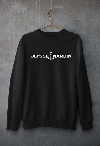 Ulysse Nardin Unisex Sweatshirt for Men/Women-Black-Ektarfa.online
