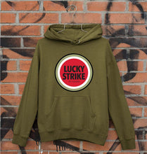 Load image into Gallery viewer, Lucky Strike Unisex Hoodie for Men/Women-S(40 Inches)-Olive Green-Ektarfa.online
