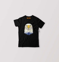 Load image into Gallery viewer, Eagle Kids T-Shirt for Boy/Girl-0-1 Year(20 Inches)-Black-Ektarfa.online
