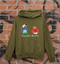 Load image into Gallery viewer, Tuca &amp; Bertie Unisex Hoodie for Men/Women-Olive Green-Ektarfa.online
