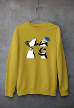 Load image into Gallery viewer, Penguins of Madagascar Unisex Sweatshirt for Men/Women-Mustard Yellow-Ektarfa.online
