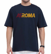 Load image into Gallery viewer, A.S. Roma Oversized T-Shirt for Men-Navy Blue-Ektarfa.online
