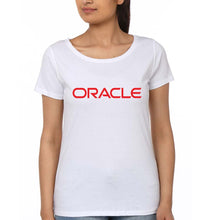 Load image into Gallery viewer, Oracle T-Shirt for Women-XS(32 Inches)-White-Ektarfa.online
