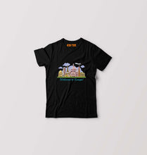 Load image into Gallery viewer, Welcome to Europe Kids T-Shirt for Boy/Girl-Black-Ektarfa.online
