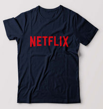 Load image into Gallery viewer, Netflix T-Shirt for Men-Navy Blue-Ektarfa.online
