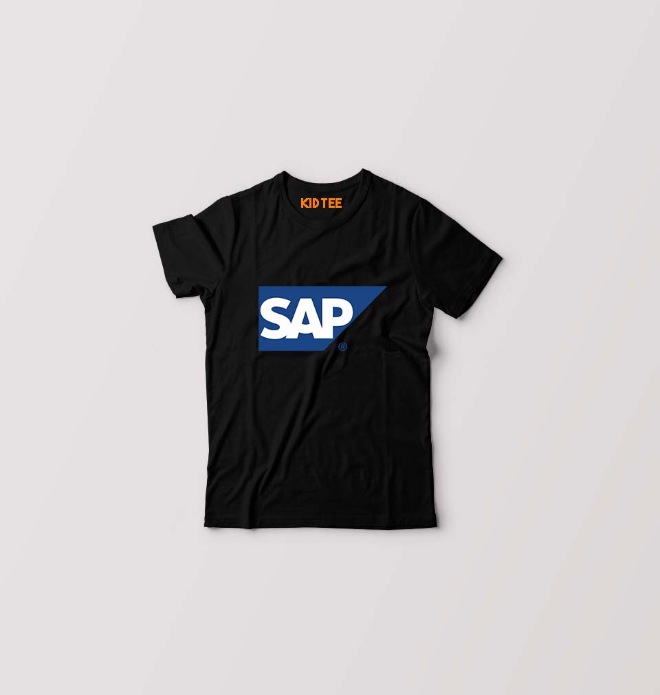 SAP Kids T-Shirt for Boy/Girl-Black-Ektarfa.online