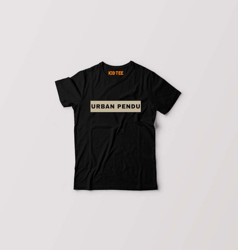 Urban Pendu Kids T-Shirt for Boy/Girl-Black-Ektarfa.online