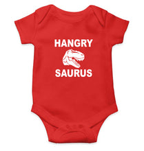 Load image into Gallery viewer, Hangry Sauras Kids Romper For Baby Boy/Girl-0-5 Months(18 Inches)-Red-Ektarfa.online
