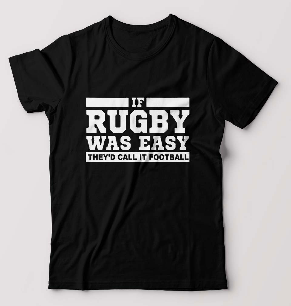 Rugby T-Shirt for Men-Black-Ektarfa.online