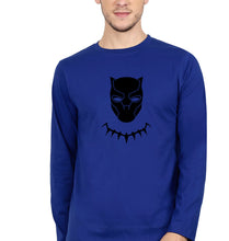 Load image into Gallery viewer, Black Panther Superhero Full Sleeves T-Shirt for Men-Royal blue-Ektarfa.online
