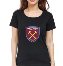 Load image into Gallery viewer, West-Ham T-Shirt for Women-Black-Ektarfa.online
