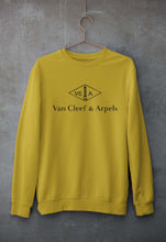 Load image into Gallery viewer, Van Cleef &amp; Arpels Unisex Sweatshirt for Men/Women-S(40 Inches)-Mustard Yellow-Ektarfa.online
