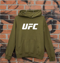 Load image into Gallery viewer, UFC Unisex Hoodie for Men/Women-S(40 Inches)-Olive Green-Ektarfa.online
