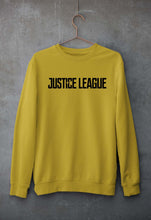 Load image into Gallery viewer, Justice League Unisex Sweatshirt for Men/Women-S(40 Inches)-Mustard Yellow-Ektarfa.online
