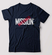 Load image into Gallery viewer, Mission Impossible (MI) T-Shirt for Men-Navy Blue-Ektarfa.online
