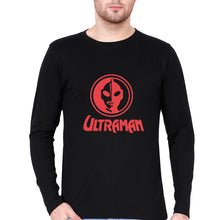 Load image into Gallery viewer, Ultraman Full Sleeves T-Shirt for Men-Black-Ektarfa.online
