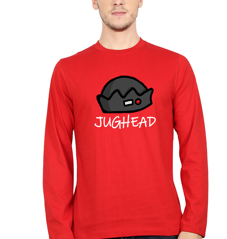 Jughead Jones Riverdale Full Sleeves T-Shirt for Men-Red-Ektarfa.online