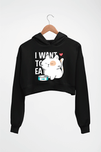 Load image into Gallery viewer, Cat Crop HOODIE FOR WOMEN
