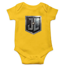 Load image into Gallery viewer, Justice League Kids Romper Kids Romper For Baby Boy/Girl-0-5 Months(18 Inches)-Yellow-Ektarfa.online
