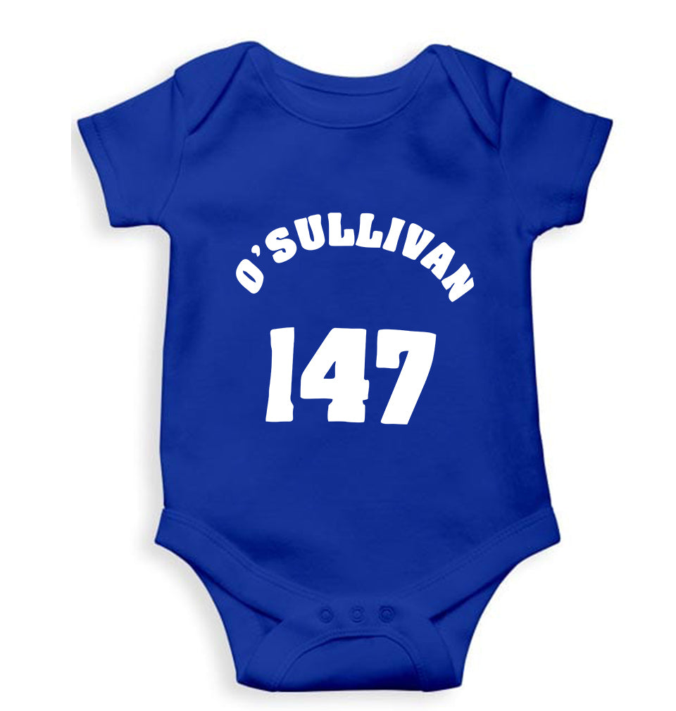 Ronnie O'Sullivan Snooker Kids Romper For Baby Boy/Girl-0-5 Months(18 Inches)-Royal Blue-Ektarfa.online