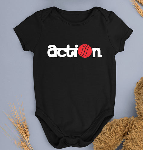 Action Kids Romper For Baby Boy/Girl-Black-Ektarfa.online