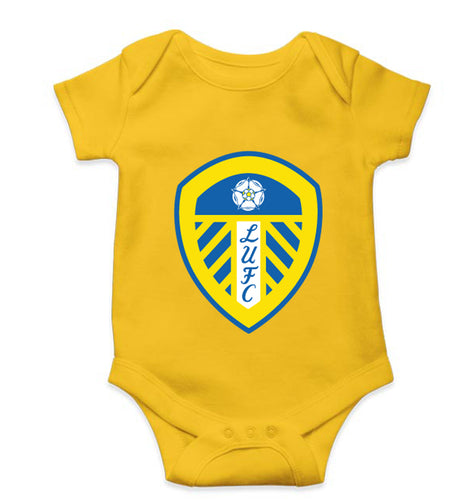 LEEDS-UNITED Kids Romper For Baby Boy/Girl-0-5 Months(18 Inches)-Yellow-Ektarfa.online